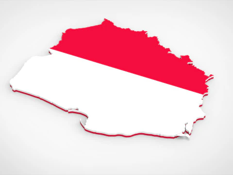 Poland 3d map 3D Model