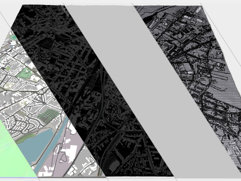 Cityscape Valenciennes France 3D Model