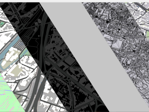 Cityscape Valenciennes France 3D Model