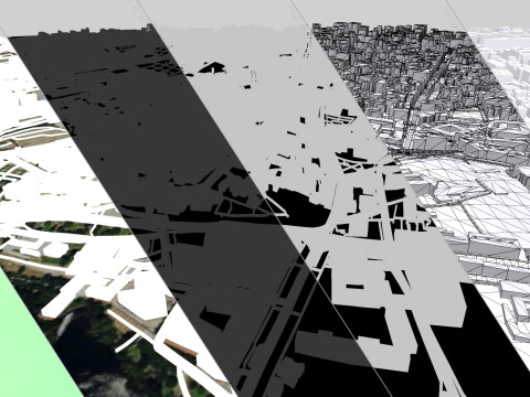 Cityscape Salamanca Spain Modelo 3D