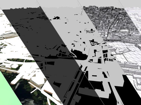 Cityscape Salamanca Spain 3D Model