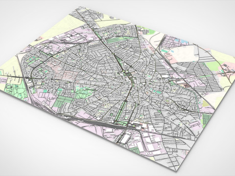 Cityscape Ploiesti Romania 3D मॉडल