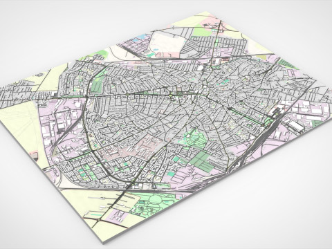 Cityscape Ploiesti Romania 3D मॉडल