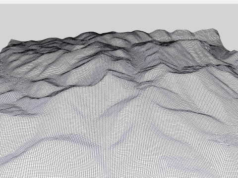 Moose Mountain Bragg Creek Alberta Canada Modelo 3D