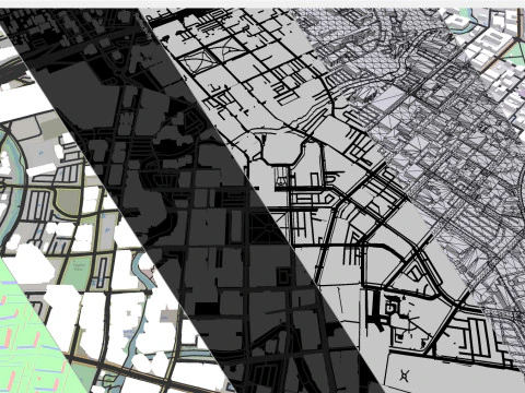 Paisagem urbana de San Antonio Alberta Modelo 3D