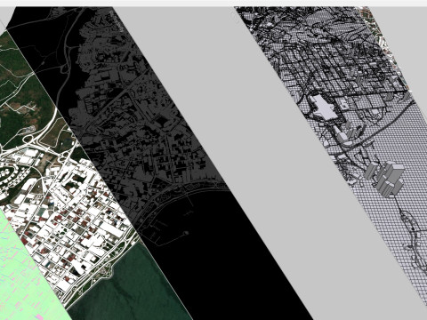 Cityscape Panama City 3D Model