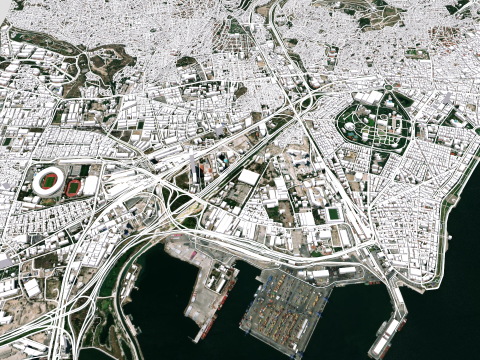 Cityscape Izmir Turkey Modelo 3D