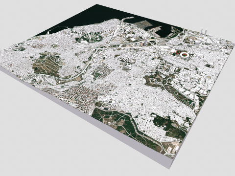 Cityscape Izmir Turkey Modelo 3D