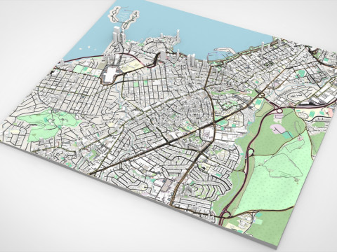 Cityscape Izmir Turkey Modelo 3D