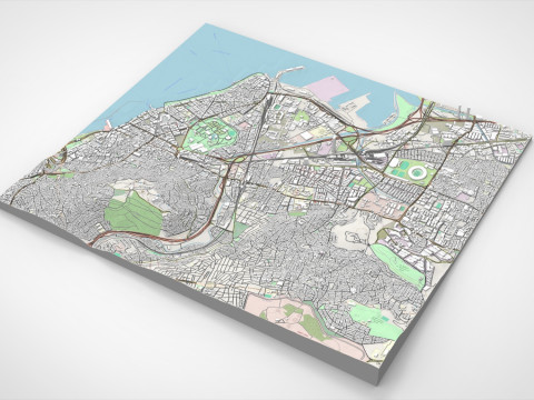 Cityscape Izmir Turkey Modelo 3D