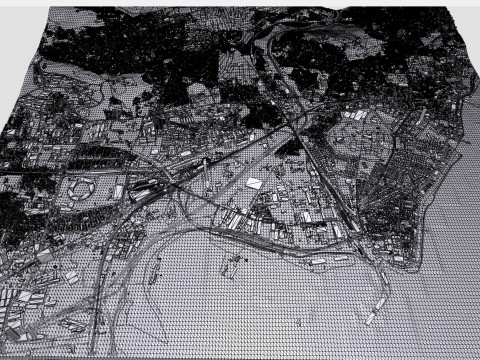 Cityscape Izmir Turkey Modelo 3D