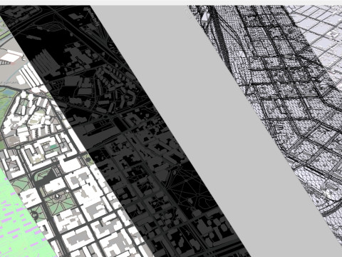 Cityscape Daugavpils Latvia 3D Model
