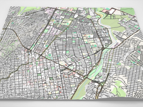 Cityscape Cucuta Colombia Modelo 3D