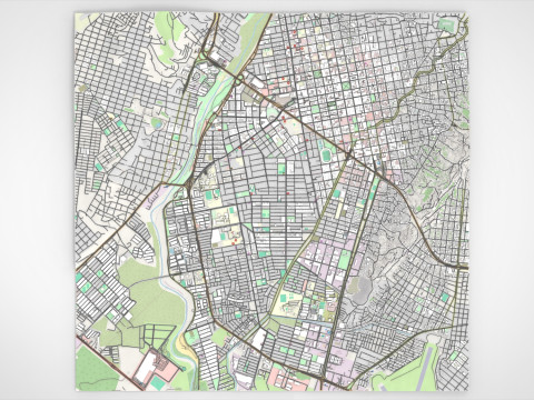Cityscape Cucuta Colombia Modelo 3D