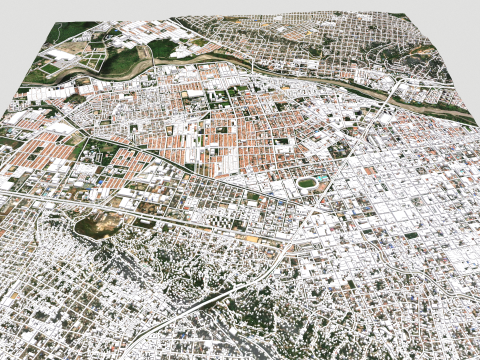 Cityscape Cucuta Colombia Modelo 3D