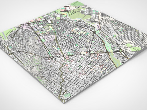 Cityscape Cucuta Colombia Modelo 3D