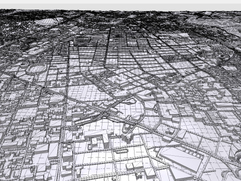 Cityscape Cucuta Colombia Modelo 3D