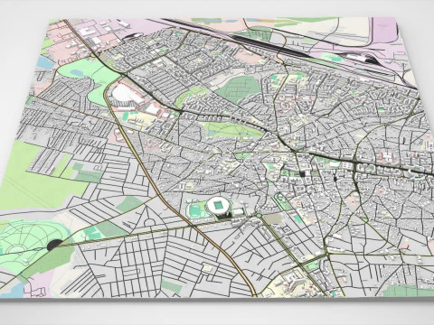 Cityscape Craiova Romania 3D Model