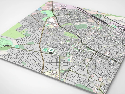 Cityscape Craiova Romania 3D Model