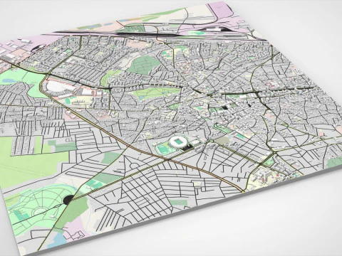 Cityscape Craiova Romania 3D Model