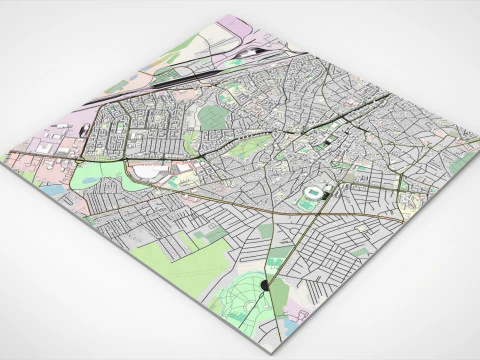 Cityscape Craiova Romania 3D Model