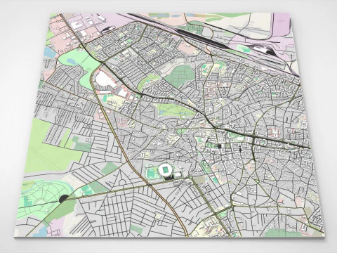 Cityscape Craiova Romania 3D Model