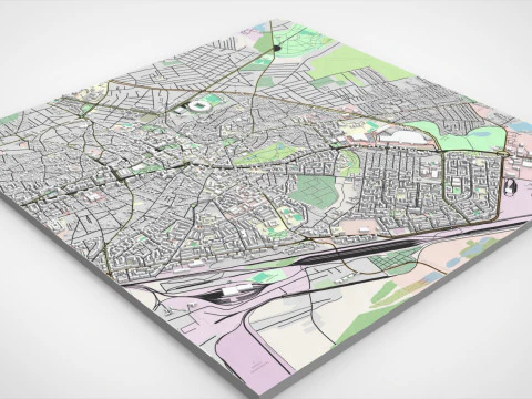 Cityscape Craiova Romania 3D Model