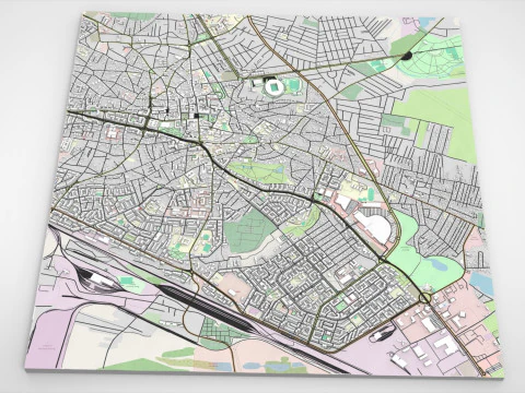 Cityscape Craiova Romania 3D Model