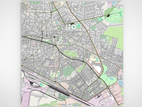Cityscape Craiova Romania Modelo 3D