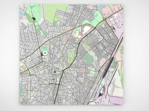 Cityscape Craiova Romania 3D Model