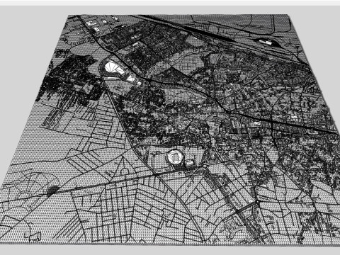 Cityscape Craiova Romania Modelo 3D