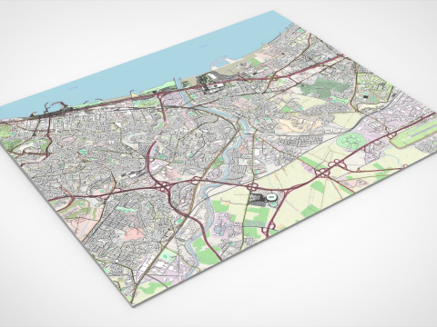 Cityscape Kouba Algeria Modelo 3D