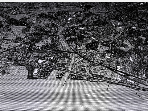 Cityscape Kouba Algeria Modelo 3D