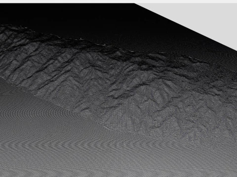 Isla Jacques Cousteau Modelo 3D