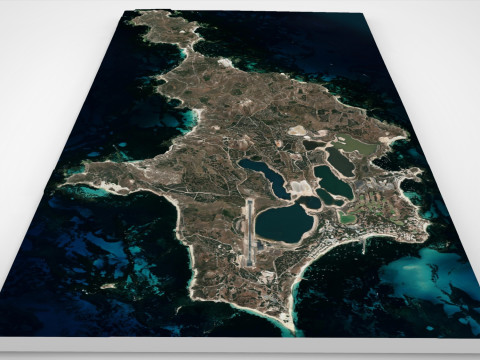 Rottnest island Australia Modelo 3D