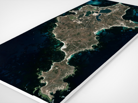 Rottnest island Australia 3Dモデル