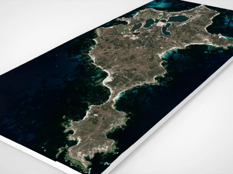 Rottnest island Australia 3D Model
