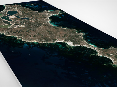 Rottnest island Australia 3Dモデル