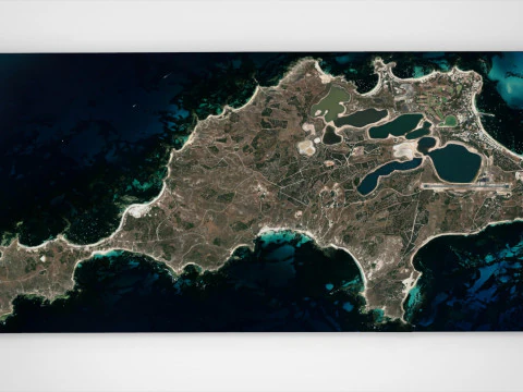 Rottnest island Australia 3D Model