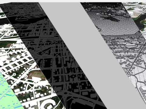 Cityscape Hameenlinna Finland 3D Model