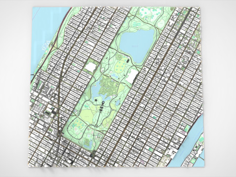 The Upper West Side USA 3D Model
