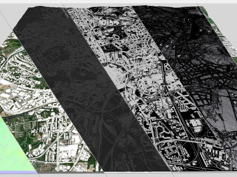 Cityscape Brno Czech Republic 3D Model