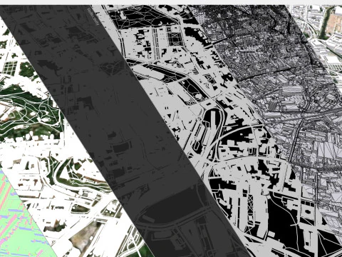 Cityscape Brno Czech Republic 3D Model