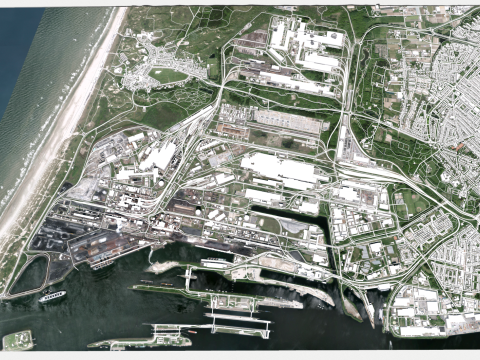 Tata Steel Velzen-Noord Netherlands 3D मॉडल