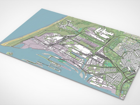 Tata Steel Velzen-Noord Netherlands 3D मॉडल