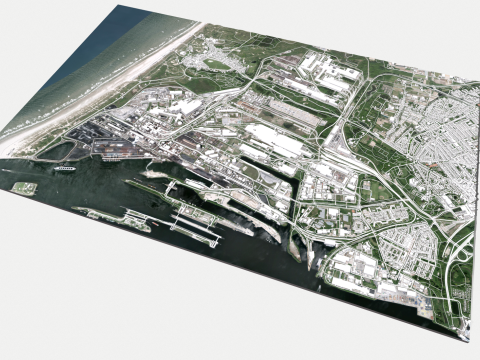 Tata Steel Velzen-Noord Netherlands 3D मॉडल