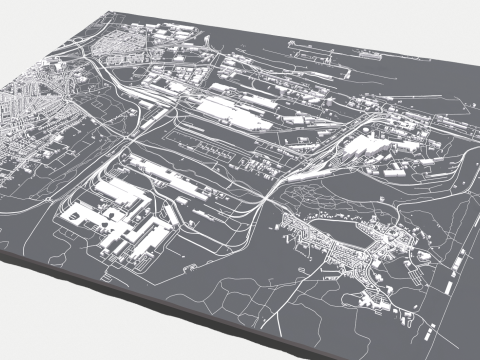 Tata Steel Velzen-Noord Netherlands 3D मॉडल