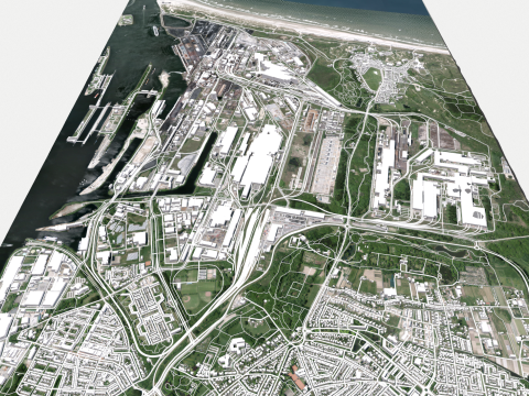 Tata Steel Velzen-Noord Netherlands 3D मॉडल