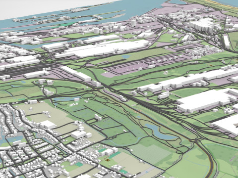 Tata Steel Velzen-Noord Netherlands 3D मॉडल