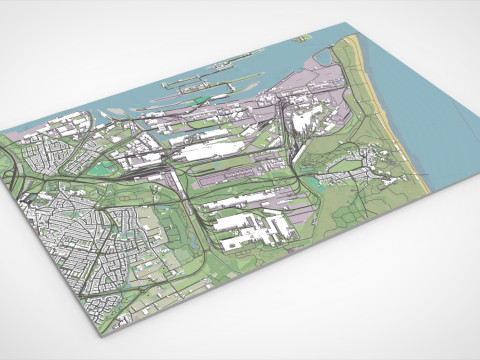 Tata Steel Velzen-Noord Netherlands 3D मॉडल